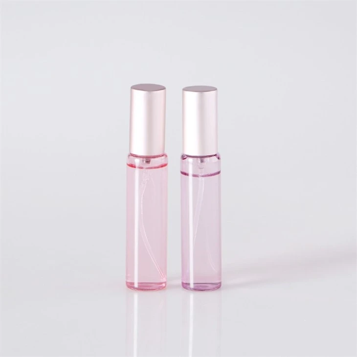 tube glass perfume bottle